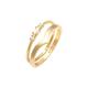 Elli Ring Damen gold, 54