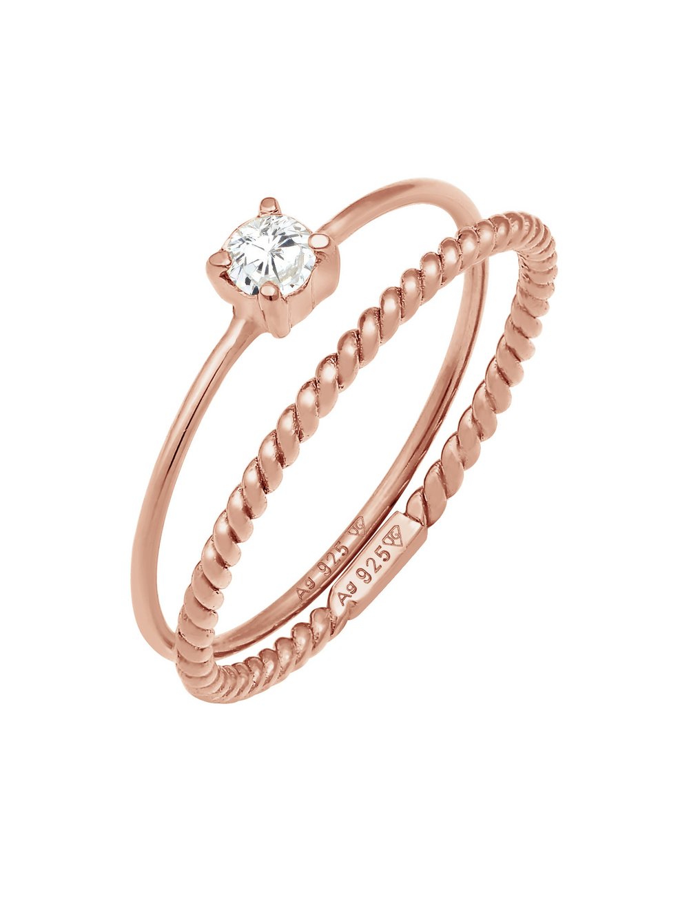 Elli Ring Damen roségold, 56 Image