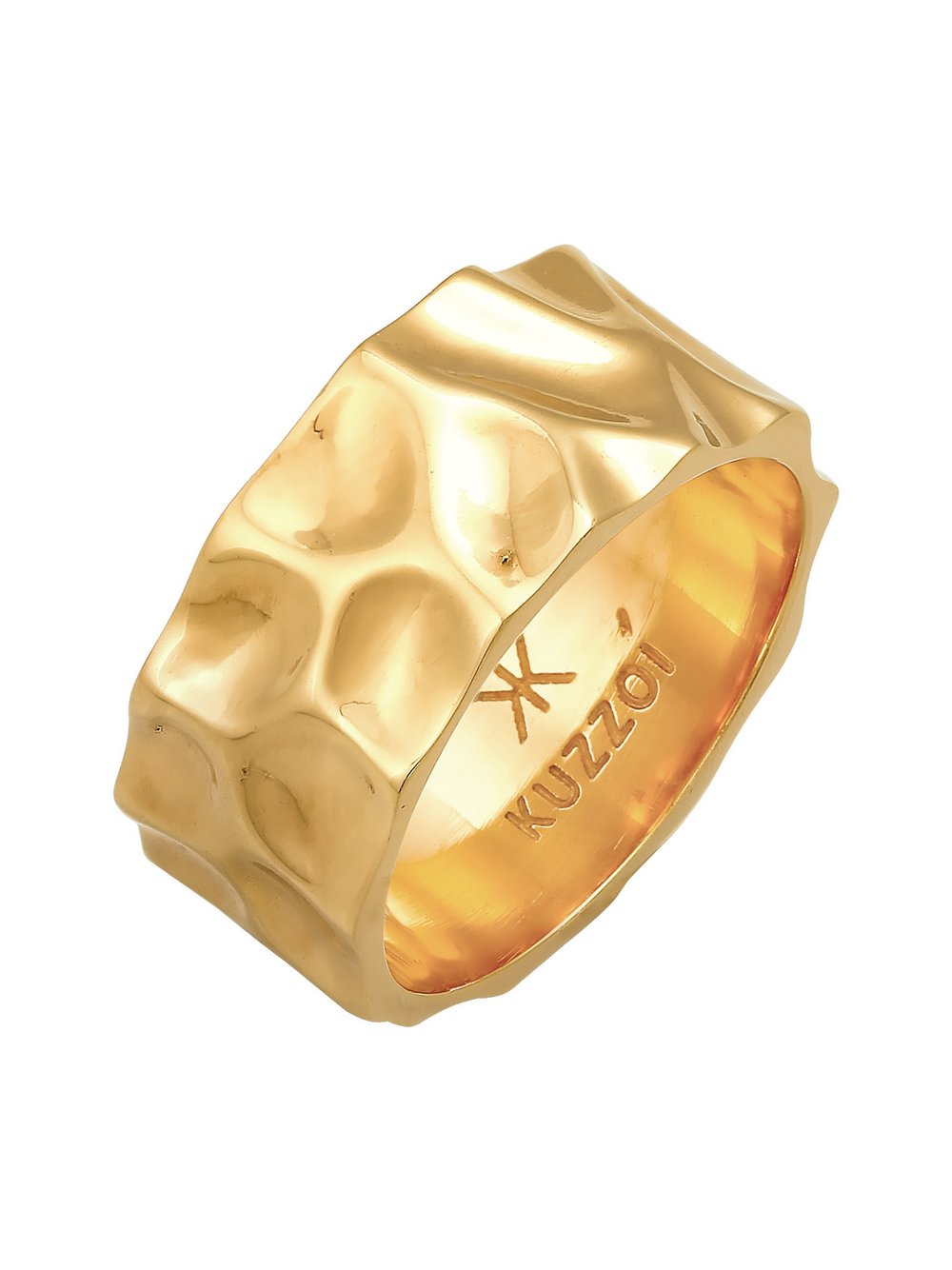 KUZZOI Ring Herren gold, 60 Image