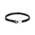 KUZZOI Armband Herren schwarz, 20