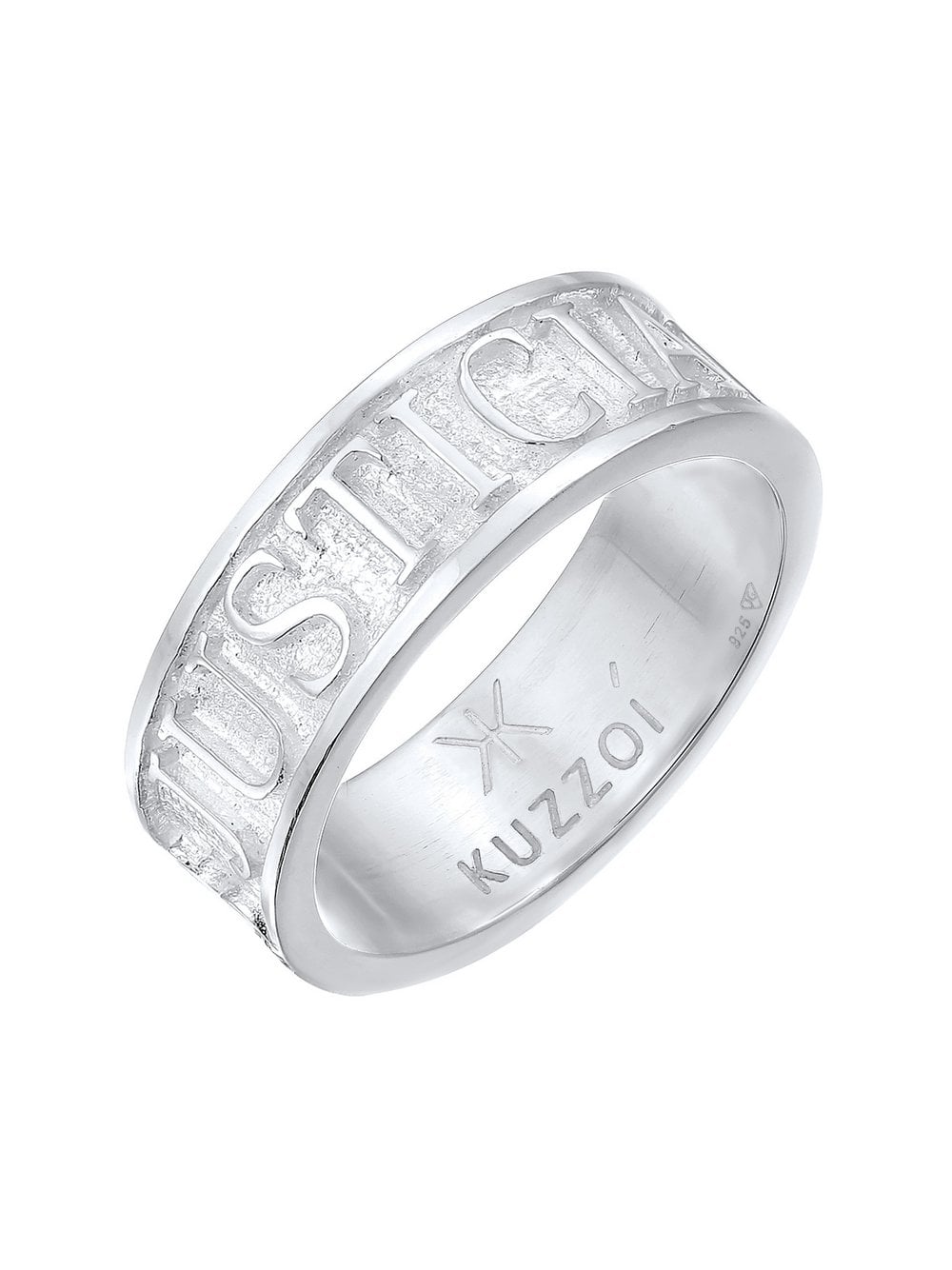 KUZZOI Ring Herren silber, 62 Image