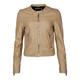 Maze Lederjacke Damen beige, XXL