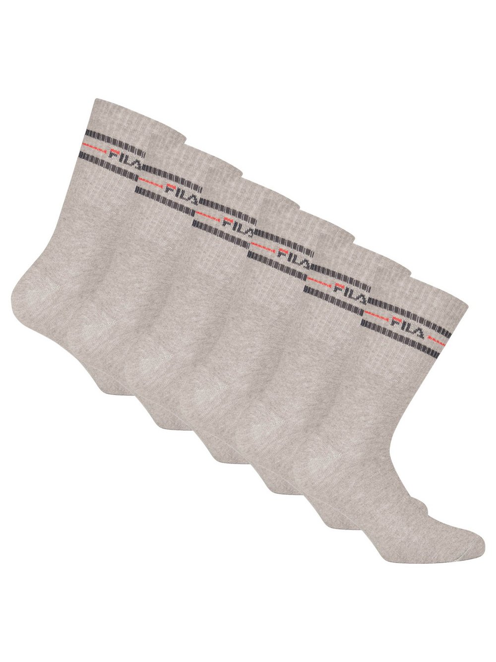 FILA Socken 6er Pack Damen grau, 43-46 Image