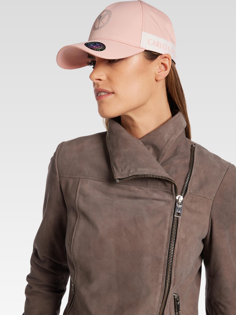 Carlo Colucci Baseball Cap Damen rosa, ONE SIZE Image