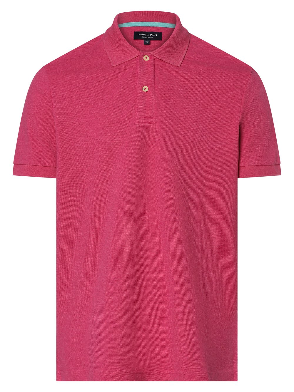 Andrew James Poloshirt Herren himbeer, L