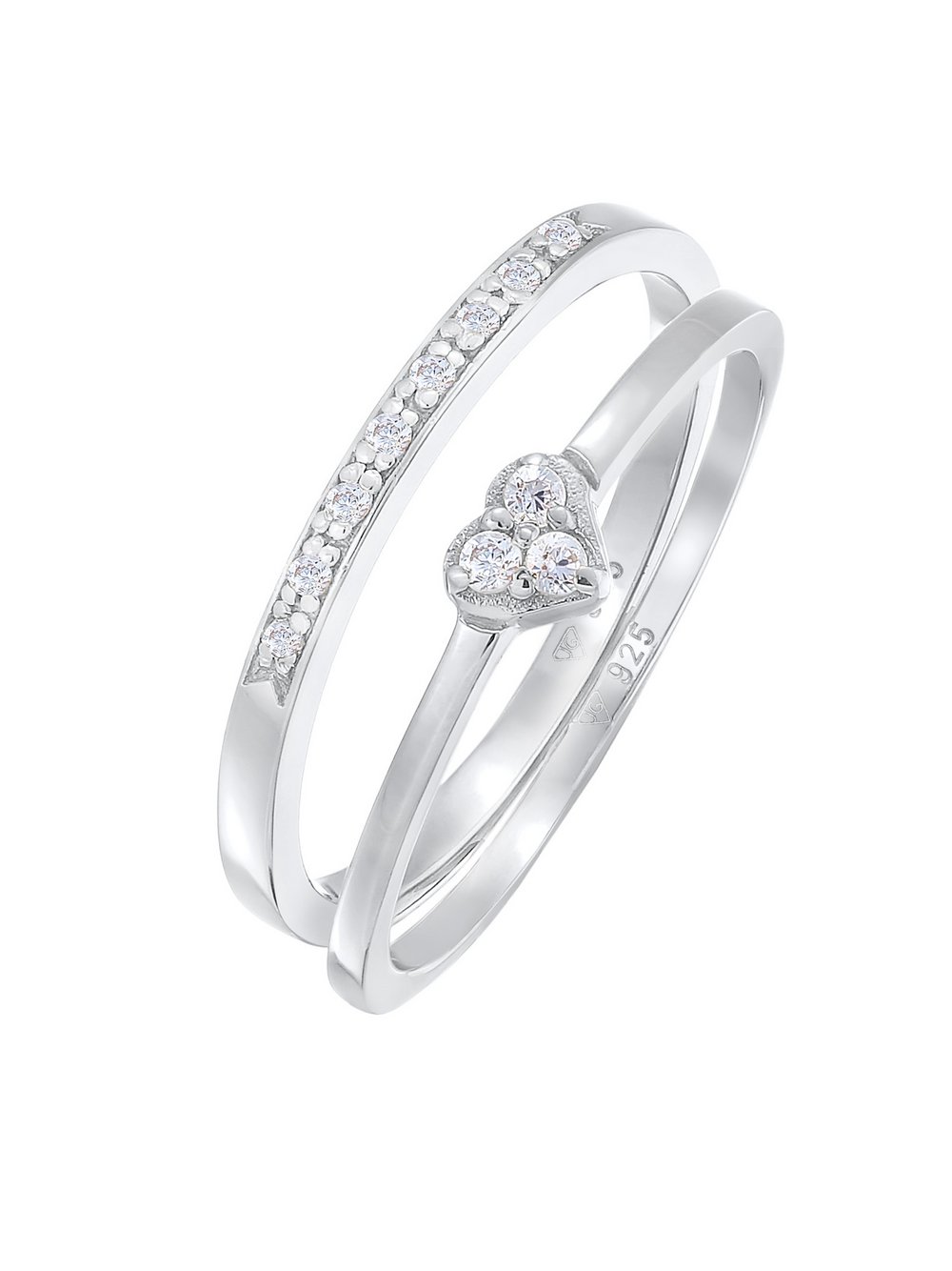 Elli Ring Damen silber, 58 Image