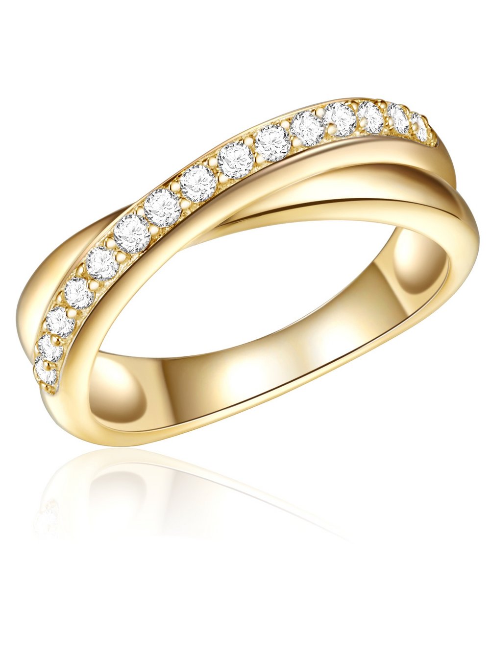 Rafaela Donata Ring Damen gold, 52 Image