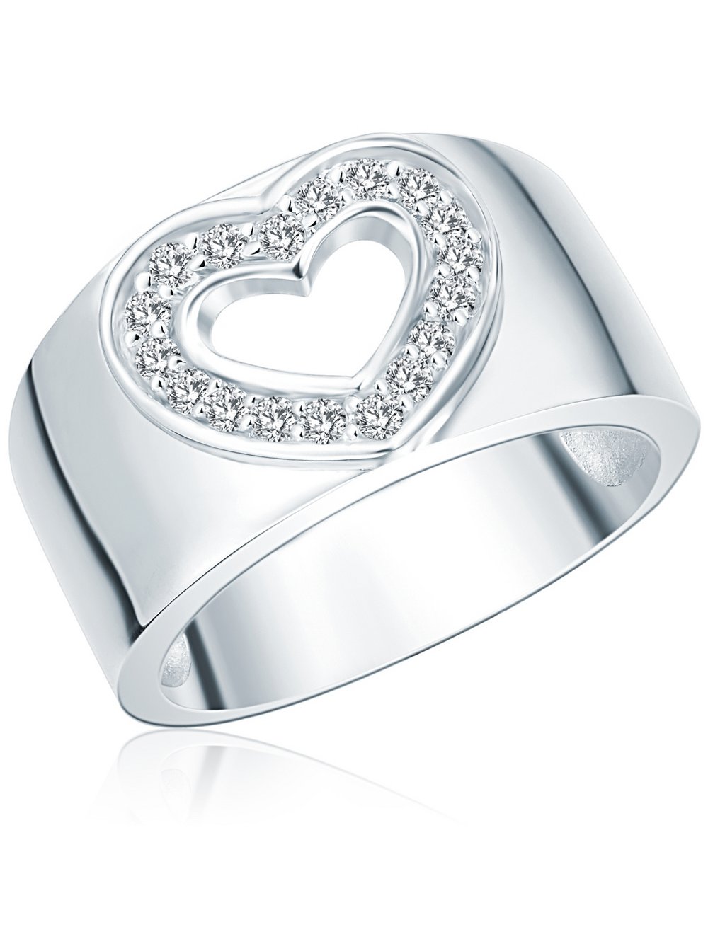 Rafaela Donata Ring Damen silber, 50 Image