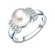 Valero Pearls Perlen-Ring Damen silber, 60