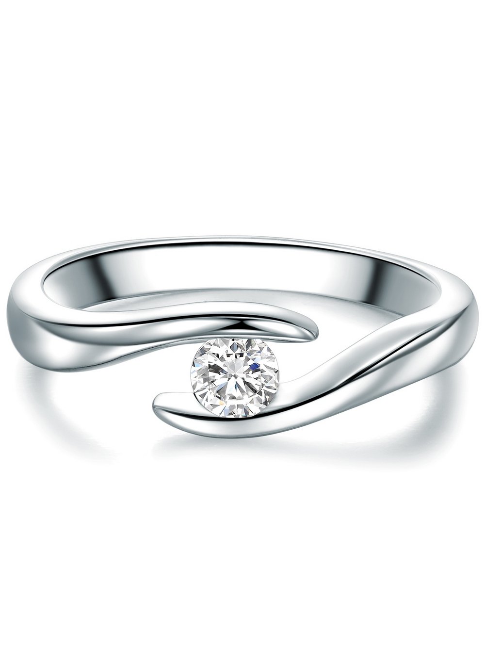 Trilani Ring Damen silber, 60 Image