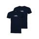 Emporio Armani T-Shirt Herren marine, XXL