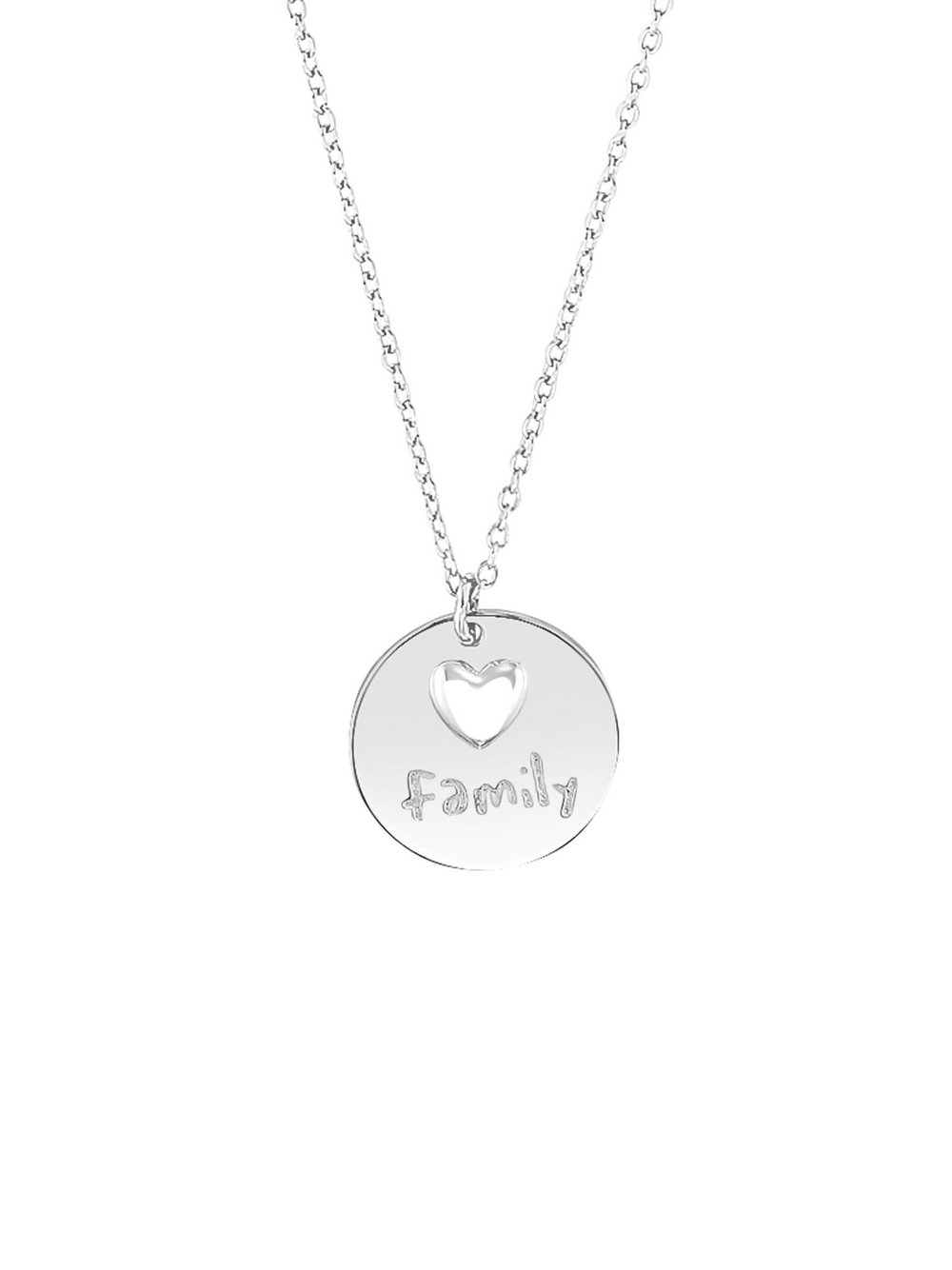 s.Oliver Kette mit Anhänger Damen silber, 45 Image