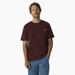 Dickies Men's Mapleton Short Sleeve T-Shirt - Maroon Size M (WSR64)