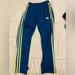 Adidas Bottoms | Boys’ Adidas Track Pants | Color: Blue/Green | Size: Sb