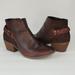 American Eagle Outfitters Shoes | American Eagle Outfitters Low Heel Ankle Boots Brown Size 7 | Color: Brown | Size: 7