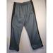 Adidas Pants | Adidas Men's Gray With Black Stripe Drawstring Straight Track Pants, Sz L | Color: Black/Gray | Size: L