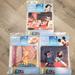 Disney Office | Disney Fabric Art 8.5" Squares. 3 Designs. Snowwhite, Mickey And Winnie The Pooh | Color: Gold/Pink | Size: Os