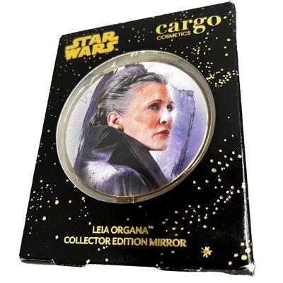 Disney Makeup | Disney Star Wars Leia Organa Collector Edition Mirror Cargo Cosmetics In Box | Color: Gold/Purple | Size: Os