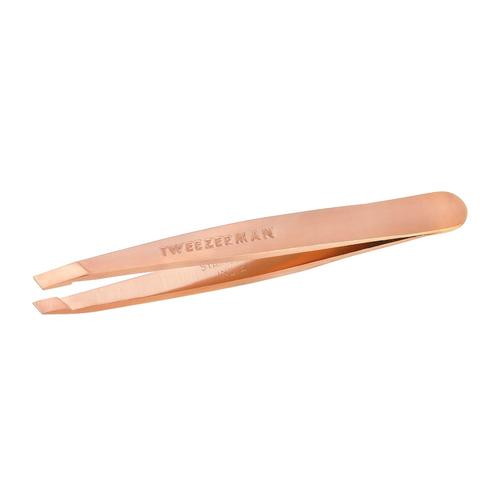 Tweezerman - Mini Slant Tweezer - Schräg, Rose Gold Pinzette 1 ct