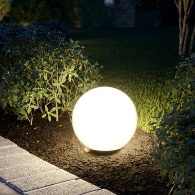Kugelleuchte Cumulus S für den Garten, Ø 30cm Nowodvorski Lighting, weiß / opal, Kunststoff Image