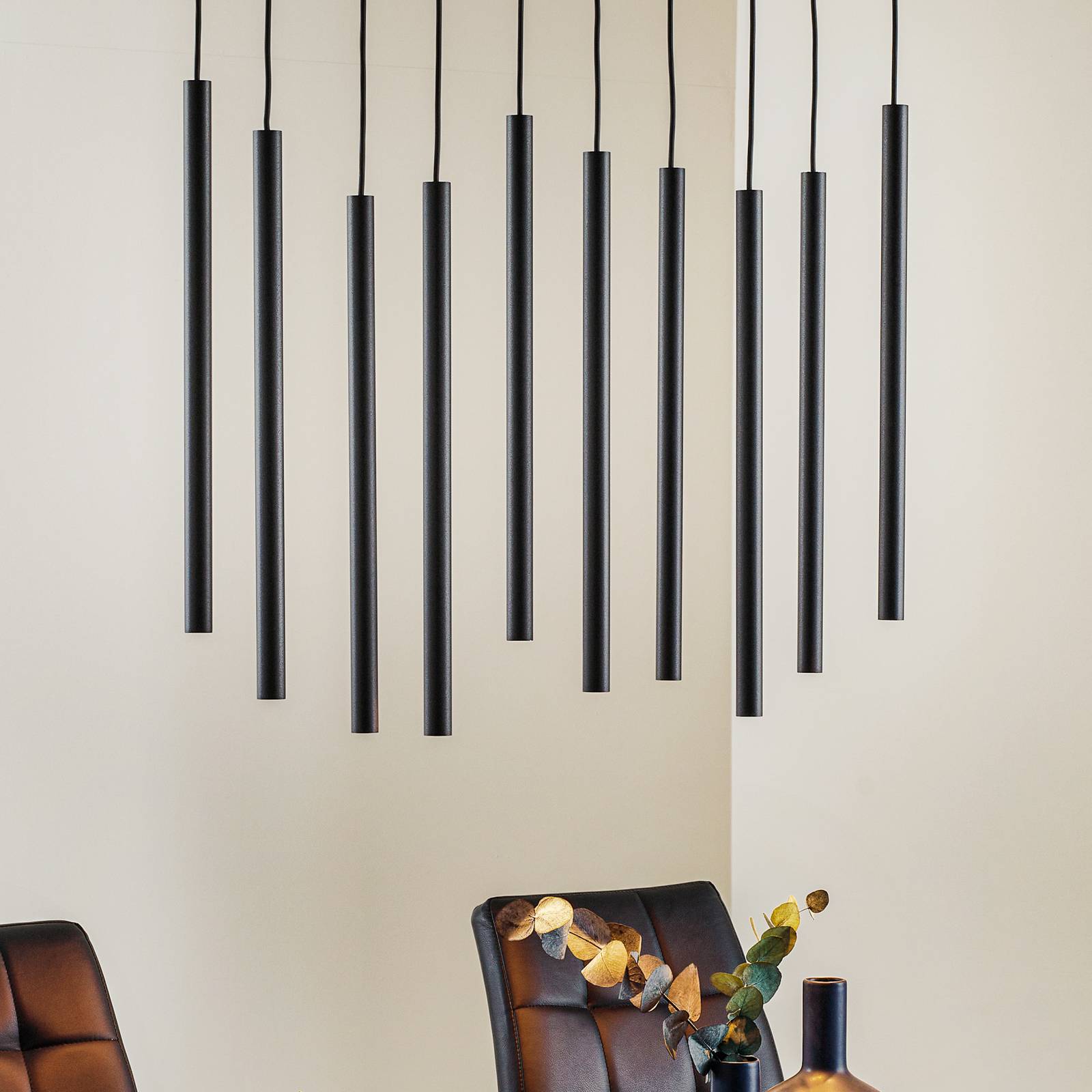 Hängelampe Laser Nowodvorski Lighting, dimmbar, schwarz, für Wohn- / Esszimmer, Metall, Modern, Pendelleuchte