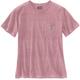 Carhartt Loose Fit Heavyweight K87 Pocket Damen T-Shirt, pink, Größe L