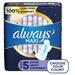 Always Maxi Overnight Pads with Wings Size 5 Extra Heavy Overnight 36 Ct