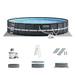 Intex Ultra XTR Frame 14' x 42" Round Above Ground Outdoor Swimming Pool Set - 134.6