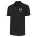 Men's Antigua Charcoal New Orleans Black Pelicans Tribute Polo