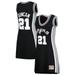 Women's Mitchell & Ness Tim Duncan Black San Antonio Spurs 1998 Hardwood Classics Name Number Player Jersey Dress