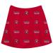 Girls Youth Red Tampa Spartans All Over Print Skirt