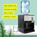 TABODD 500W Desktop Electric Hot Cold Water Cooler Dispenser Top Loading Countertop Water Dispenser for Home & Office