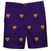 Youth Purple Minnesota State Mavericks Team Logo Structured Shorts