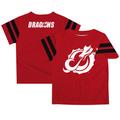 Infant Red Minnesota State Moorhead Dragons Stripes On Sleeve T-Shirt