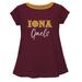 Girls Toddler Maroon Iona University Gaels A-Line Top