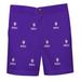 Youth Purple Northwestern State Demons Team Logo Structured Shorts