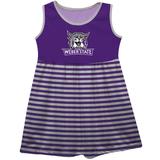 Girls Youth Purple Weber State Wildcats Tank Dress