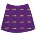 Girls Youth Purple LSU Shreveport Pilots All Over Print Skirt