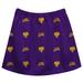 Girls Youth Purple Minnesota State Mavericks All Over Print Skirt