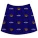 Girls Youth Purple San Francisco State Gators All Over Print Skirt