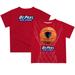 Toddler Red DePaul Blue Demons Dripping Basketball T-Shirt