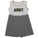 Girls Toddler White Army Black Knights Tank Dress