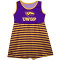Girls Infant Purple Wisconsin-Stevens Point Pointers Tank Top Dress