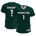 Women's GameDay Greats #1 Green Michigan State Spartans Lightweight Soccer Team Jersey