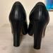 Coach Shoes | Coach Leather Heels. | Color: Black | Size: 7.5