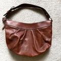 Coach Bags | Coach Pleated Soho Brown Distressed Leather Hobo Purse Satchel Large Bag Tote | Color: Brown | Size: Approx. 16x12