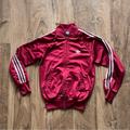 Adidas Jackets & Coats | Adidas Vintage Atp Keyrolan Jacket Burgundt Red Run Dmc Xs | Color: Gray/Red | Size: Xs