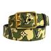 Louis Vuitton Accessories | Auth Louis Vuitton Takashi Murakami Monogramouflage Ceinture Belt | Color: Cream/Green | Size: Length : 33.4 - 37.4 " Width : 1.4 "