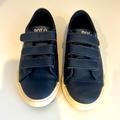 Polo By Ralph Lauren Shoes | Boys Polo Ralph Lauren Blue Leather Sneakers | Color: Blue | Size: 1.5b