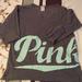 Pink Victoria's Secret Tops | 3/$18 Pink By Victoria's Secret V-Neck Top | Color: Gray/Green | Size: S